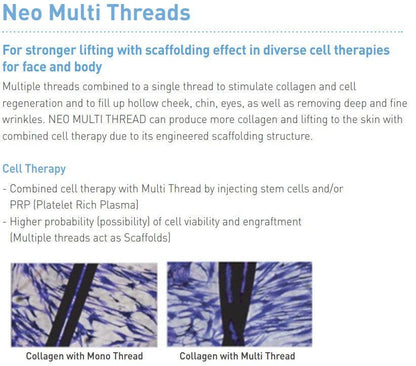Neo Muiti Thread Lifting - Triple PDO - SL Medical
